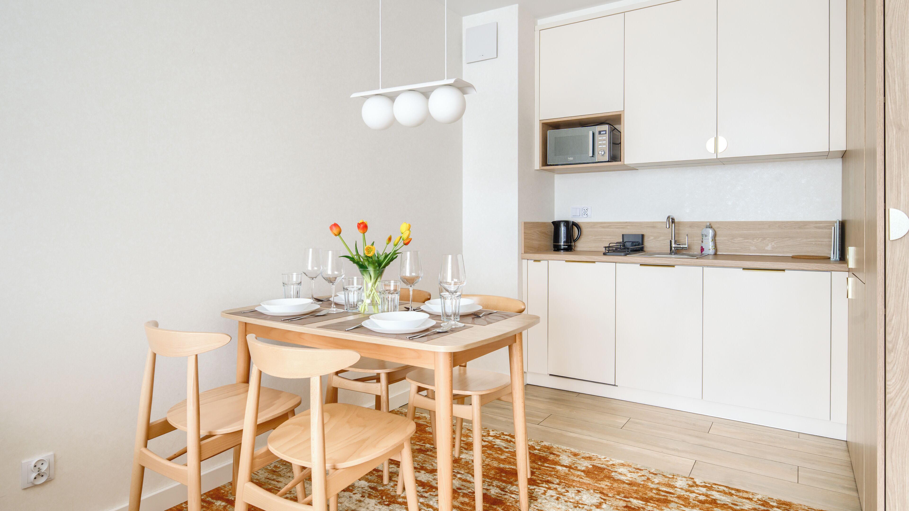 Lägenhet (418) | Eget kök | Kylskåp, spishäll, vattenkokare och grytor/köksredskap