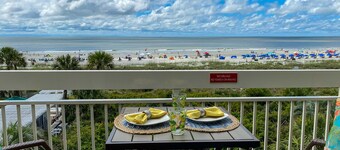 340 Breakers: Stunning Oceanfront Penthouse. End Unit. Free Bikes