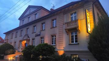 Fassade der Unterkunft