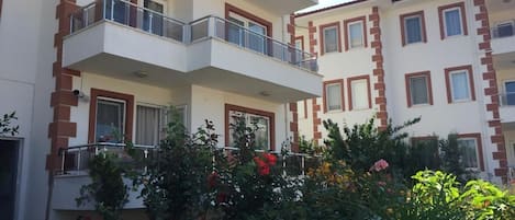 Fassade der Unterkunft