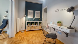 Apartamento, 1 quarto | Área de estar