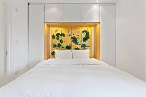 1 chambre, fer et planche à repasser, Wi-Fi, draps fournis