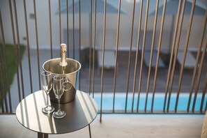 Kahden hengen panoraamahuone (109) | Näkymä parvekkeelta