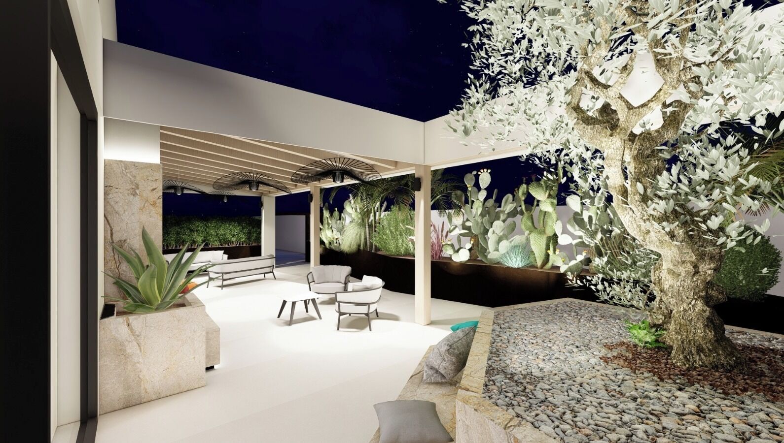 Terraza o patio