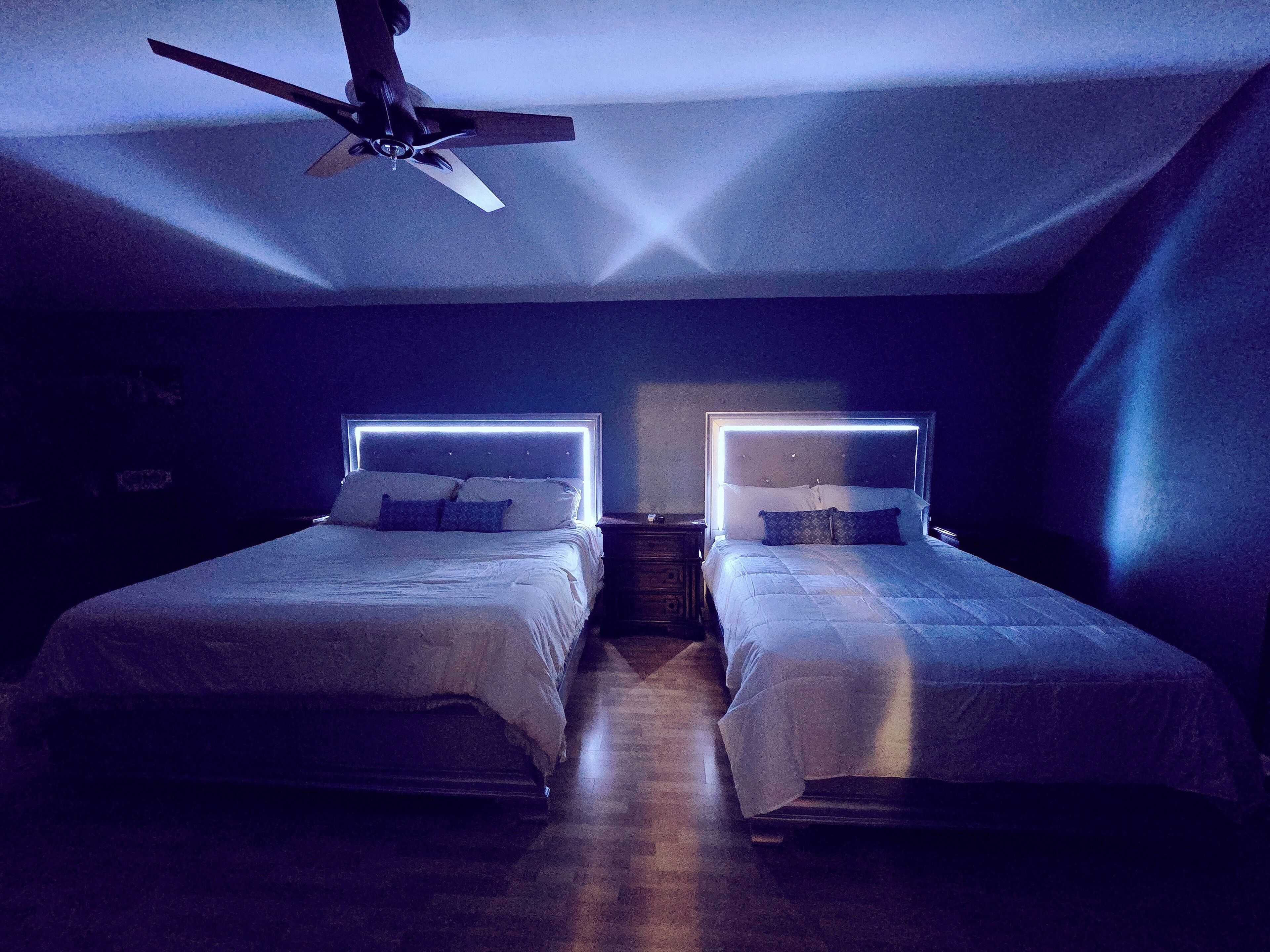 4 chambres, fer et planche à repasser, Wi-Fi gratuit, draps fournis