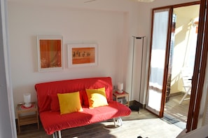 Apartment, 1 Bedroom | Living area - House Esperia (Riccione)