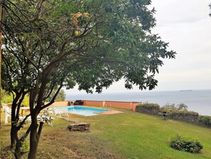 Seasonal outdoor pool