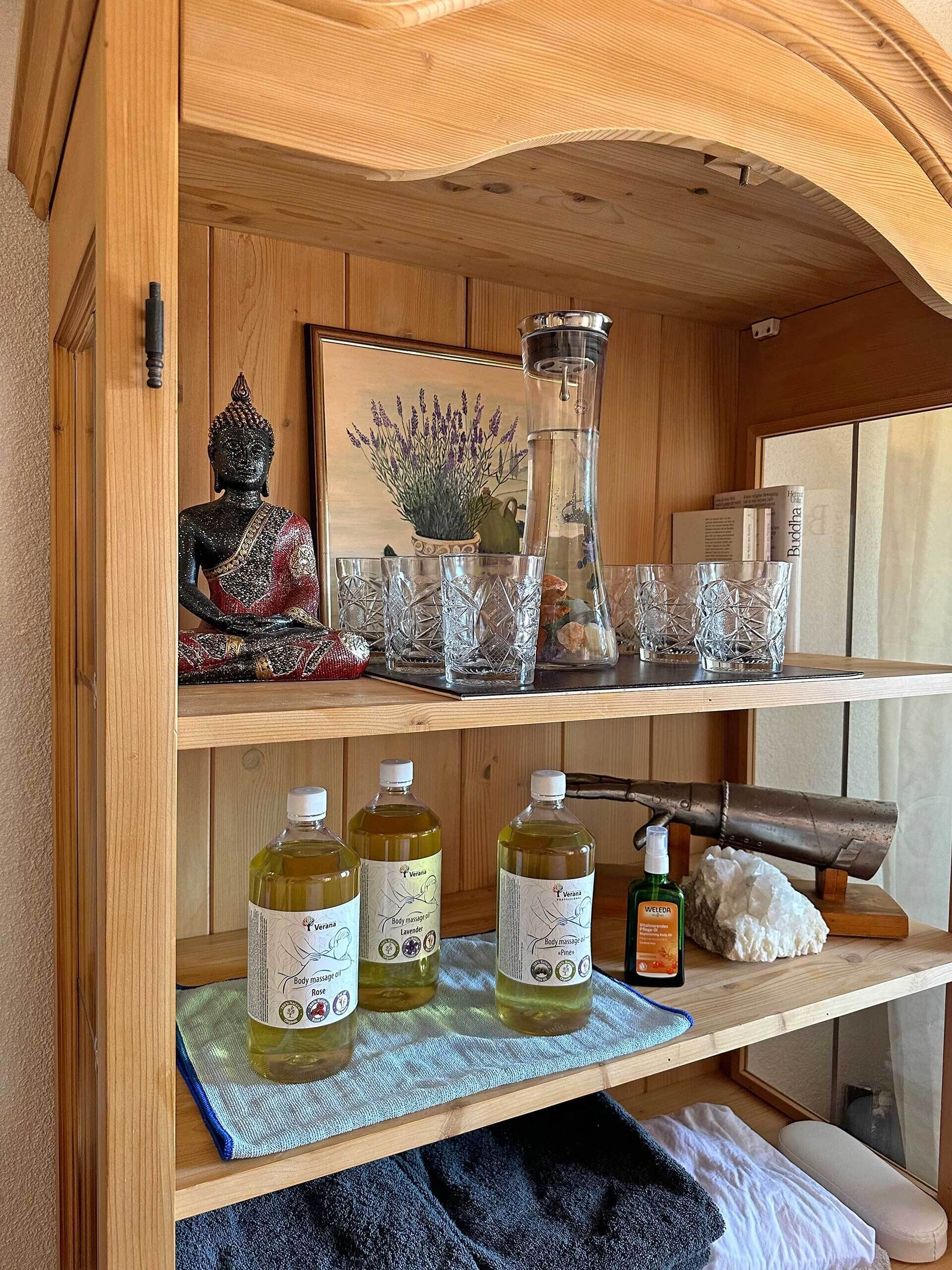 massage in accommodation