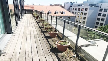 Panoramic Penthouse, 3 Bedrooms | Balcony