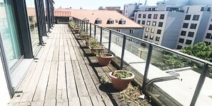 Panoramic Penthouse, 3 Bedrooms | Balcony