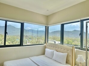Quarto casal luxo, vista para a montanha | Vista para a montanha