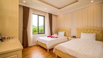 Superior-Zweibettzimmer | Allergikerbettwaren, Minibar, Schreibtisch