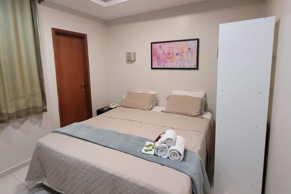 Hypo-allergenic bedding, pillow-top beds, in-room safe, desk