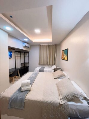 Studio | Literie hypoallergénique, surmatelas, coffres-forts dans les chambres