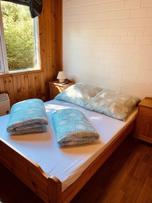 3 slaapkamers, een kluis op de kamer, een strijkplank/strijkijzer