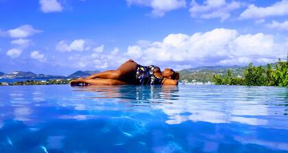 Ocean View Villas just a short walk from La Toc Beach!