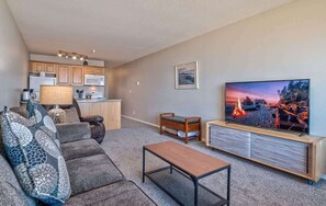 Flat-screen TV, offices