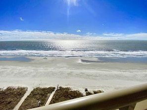 On the beach