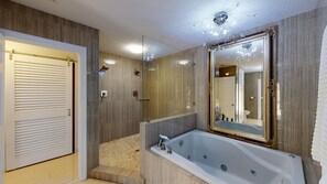 Badewanne, Whirlpool, Haartrockner, Handtücher