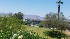 Property grounds - Updated Condo! Amazing views!!! Walk to Channel, Beach, Shops and Restaurants!! (Lake Havasu City)