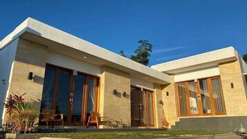 Fassade der Unterkunft