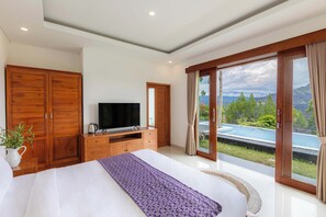 Suite | Free WiFi, bed sheets - Sari Sky Villa (Kintamani)