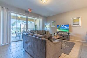 TV, video games, DVD player