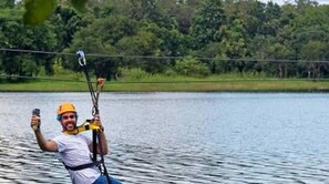 Zip-lining - The Dandeli Wildcrcaft Resort (Joida)