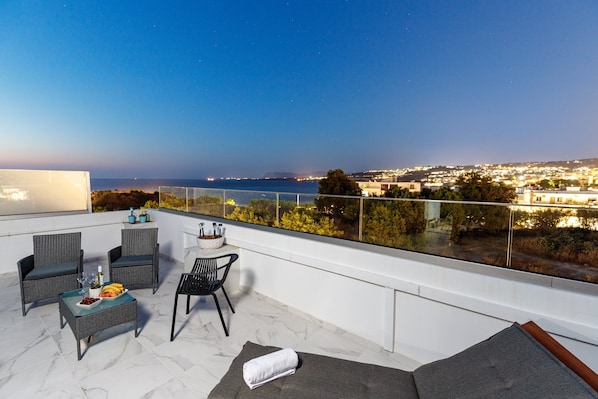 Premium Suite with Terrace and Panoramic View | Terrasse/patio