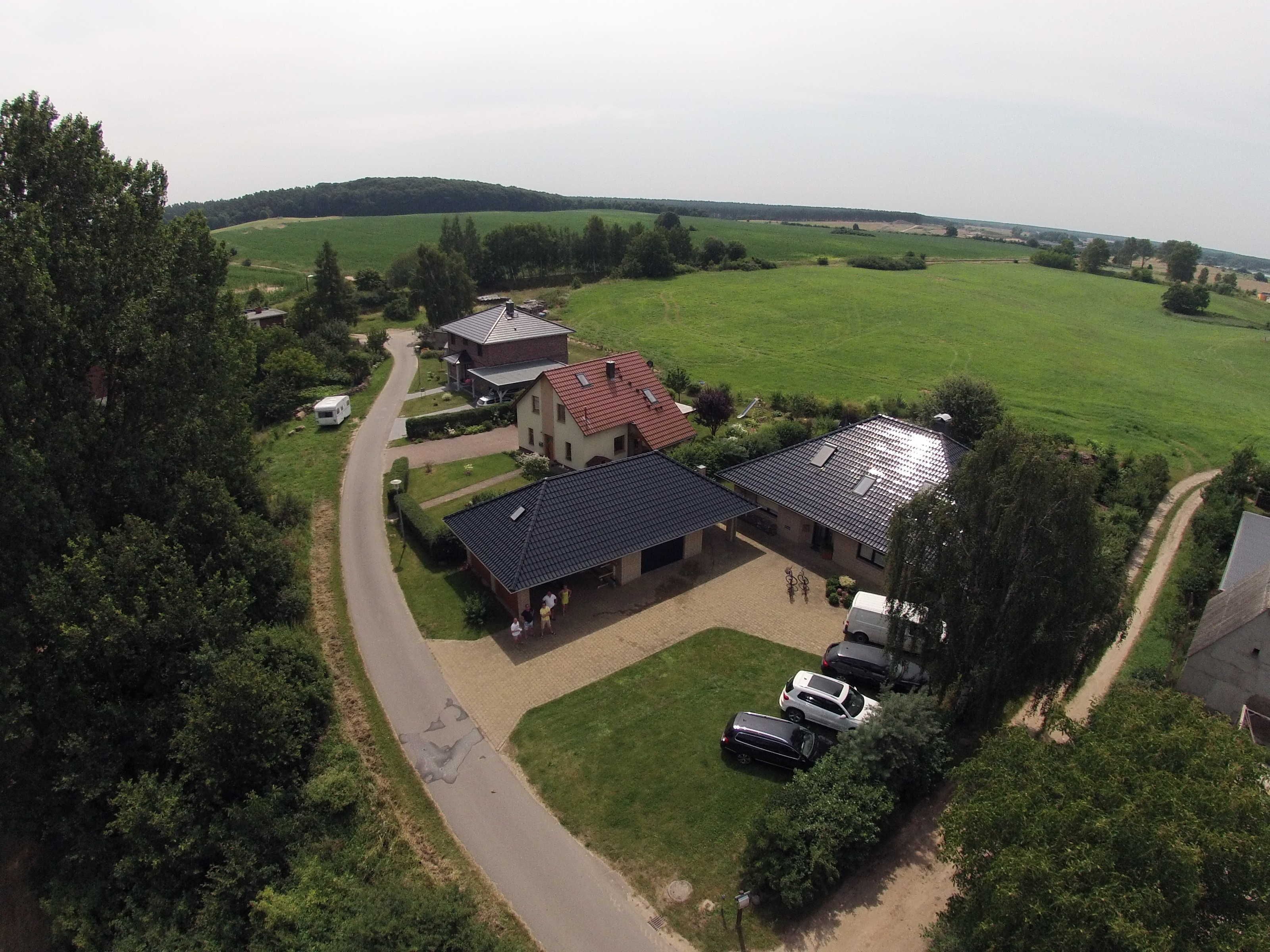 Luftaufnahme Ferienwohnung Kranichzug