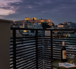 Blick von der Unterkunft