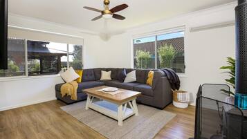 TV, fireplace, Netflix, streaming services