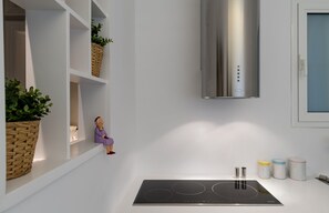 아파트, 침실 1개 | 전용 주 방 | 냉장고, 전자레인지, 오븐, 쿡탑