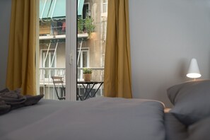 아파트, 침실 1개 | 1 개의 침실, 노트북 작업 공간, 무료 WiFi, 침대 시트