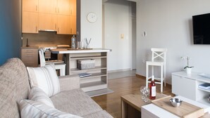 Appartement, 1 chambre | Coin séjour