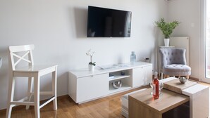 Appartement, 1 chambre | Coin séjour
