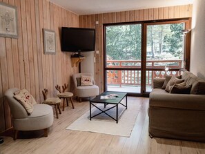 TV - At the foot of slopes, 3 rooms, pets allowed (Les Deux Alpes)