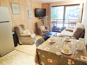 TV - At the foot of slopes, 3 rooms, pets allowed (Les Deux Alpes)