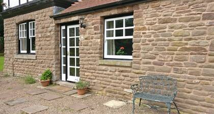 Self contained ground floor flat in peaceful location, excellent views and walks