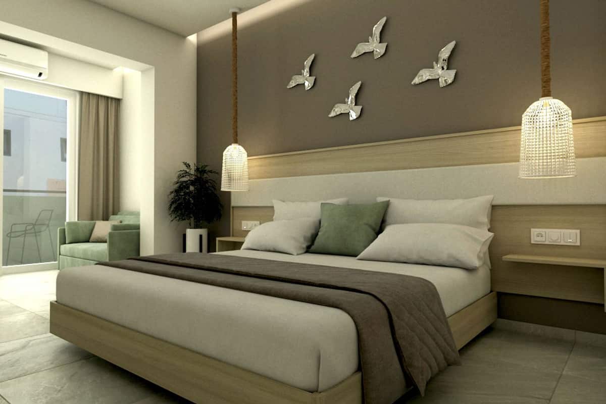 Suite, vue piscine | 1 chambre, chambres insonorisées, Wi-Fi gratuit