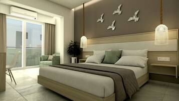 1 bedroom, soundproofing, free WiFi