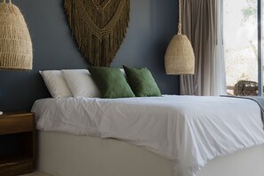 Deluxe Room | Premium bedding, down comforters, in-room safe, individually decorated - Sanyama Holbox (Isla Holbox)