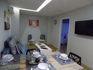 Apartment | Living area | Flat-screen TV - Apartment Near Acropolis (Athens)