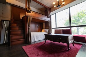 1 chambre, bureau, Wi-Fi gratuit, draps fournis