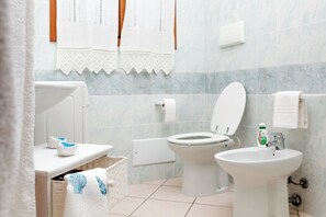 Hair dryer, toilet paper