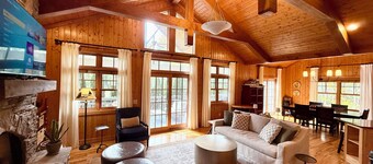 Family-Friendly Cashiers, NC Home on Golf Course with Club Access & Fast WiFi