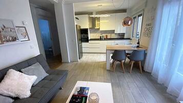 Een televisie en videogames