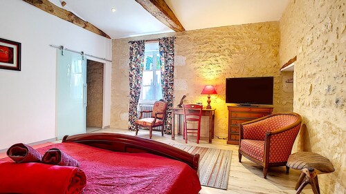 Chambre double Basquaise - Dormez sous les toits