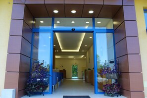 ทางเข้าที่พัก