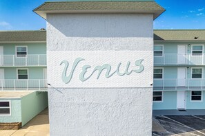 Condo, 2 Bedrooms | Exterior detail - Venus 314 is a Gulf Side 2 BR on Okaloosa Island by RedAwning (Fort Walton Beach)